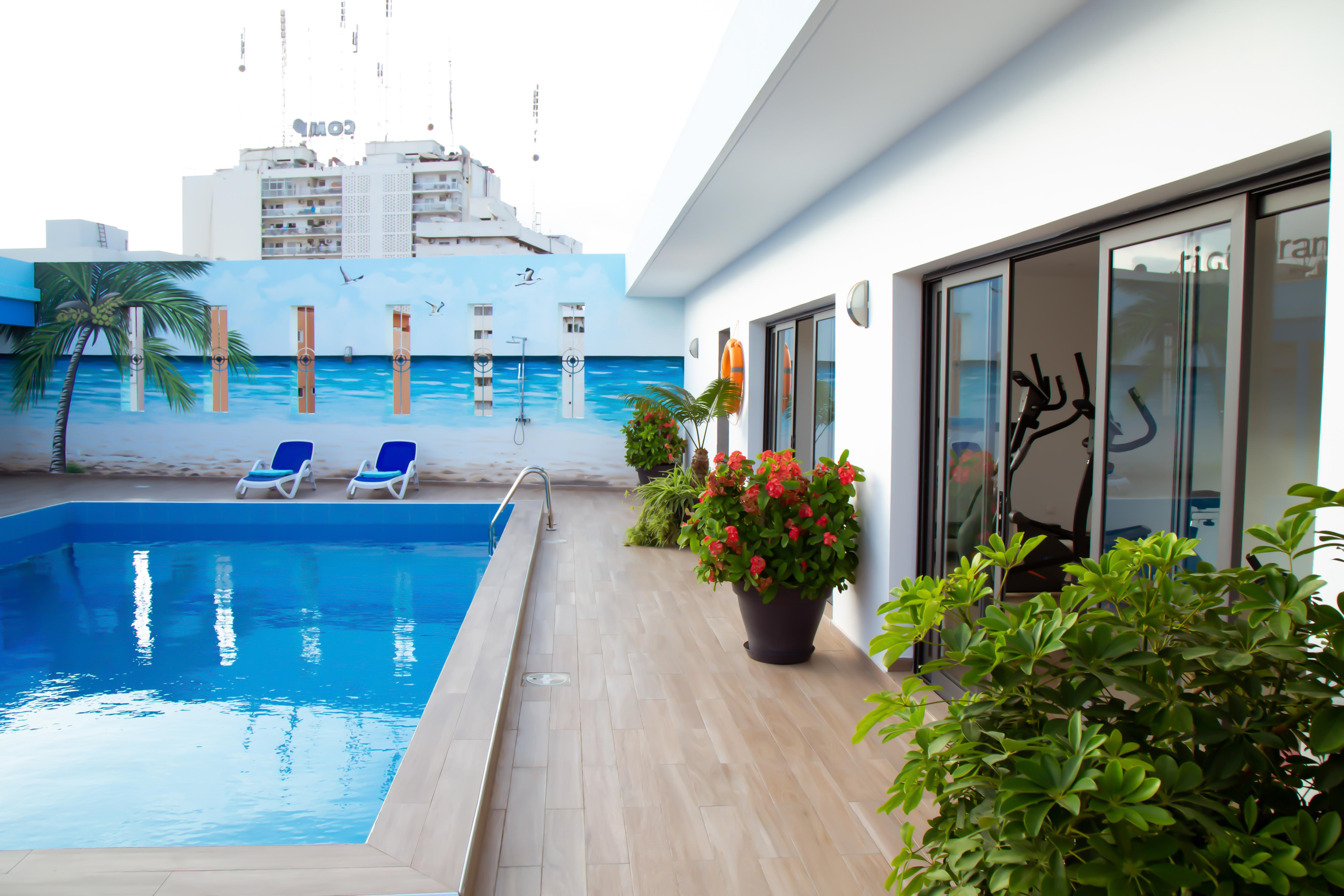 Le Ndiambour Hotel Et Residence Dakar Exterior foto